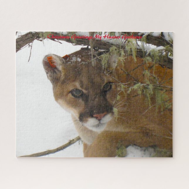 Weihnachtsgrüße Mein Jäger Gatherer (Horizontal)