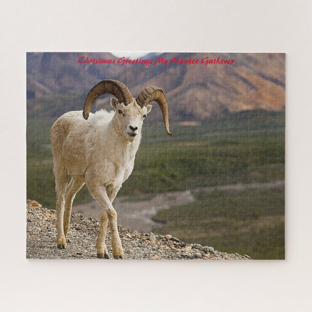Weihnachtsgrüße Mein Jäger Gatherer (Horizontal)