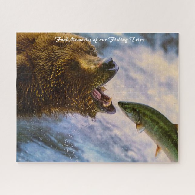 Weihnachtsgrüße Mein Jäger Gatherer Jigsaw Puzz (Horizontal)