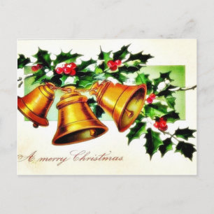 Weihnachtsgrüße mit zwei Engeln umarmt Feiertagspostkarte