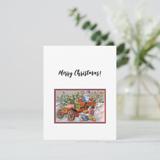 Weihnachtsgrüße Mitteilungskarte (Stehend Vorderseite)