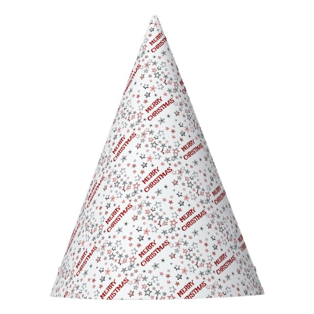 Weihnachtsgrüße Partyhütchen (Vorderseite)