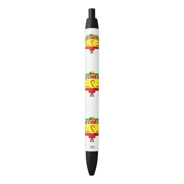 Weihnachtsgrüße Pen Kugelschreiber (Vorderseite Vertikal)
