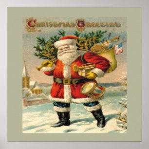 Weihnachtsgrüße Poster