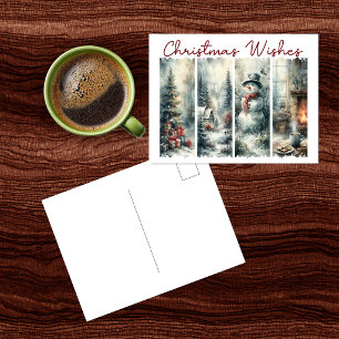 Weihnachtsgrüße Postkarte