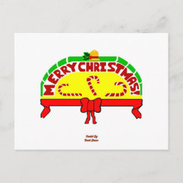 Weihnachtsgrüße Postkarte