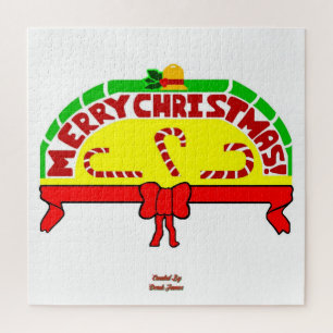 Weihnachtsgrüße Puzzle 20" x 20"