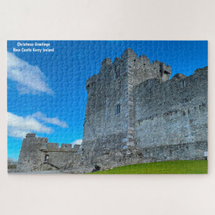 Weihnachtsgrüße Ross Castle Kerry Irland Jig