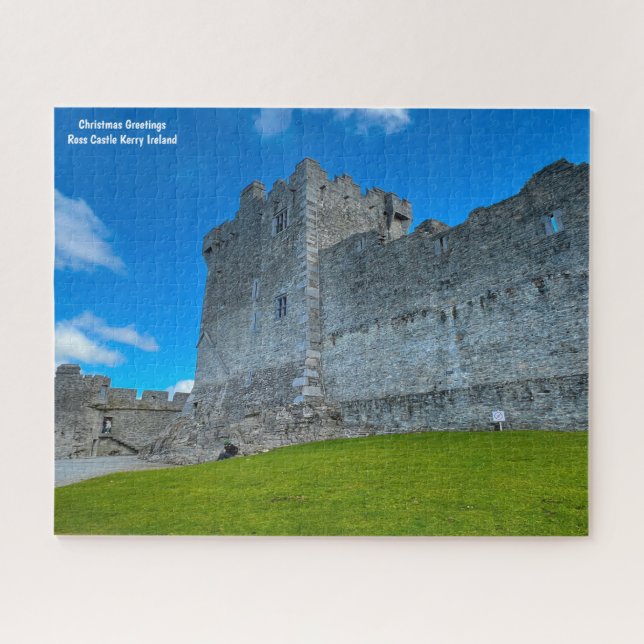 Weihnachtsgrüße Ross Castle Kerry Irland Jig (Horizontal)