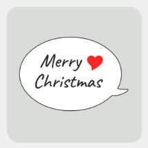 Weihnachtsgrüße Sprechblase