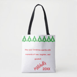 Weihnachtsgrüße tasche