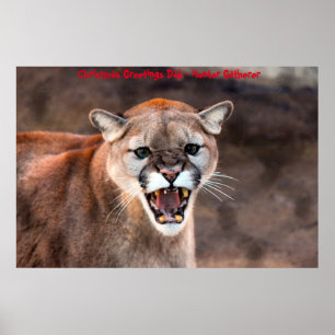 Weihnachtsgrüße Vater Hunter Gatherer Poster