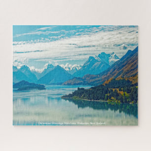 Weihnachtsgrüße vom Lake Wakatipu Neuseeland