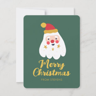 Weihnachtsgrüße von feiertagskarte