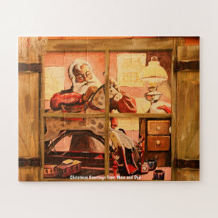 Weihnachtsgrüße von Mama und Vater