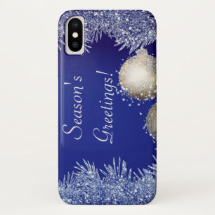 Weihnachtsgrüße Weihnachten Glitzer Weihnachten Case-Mate iPhone Hülle