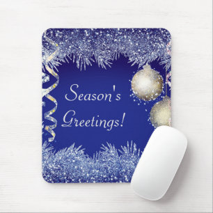 Weihnachtsgrüße Weihnachten Glitzer Weihnachten Mousepad