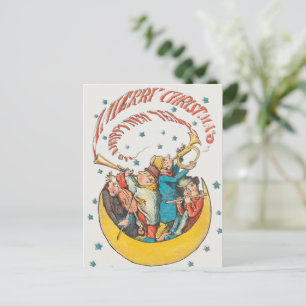Weihnachtsgrüßen Feiertagspostkarte
