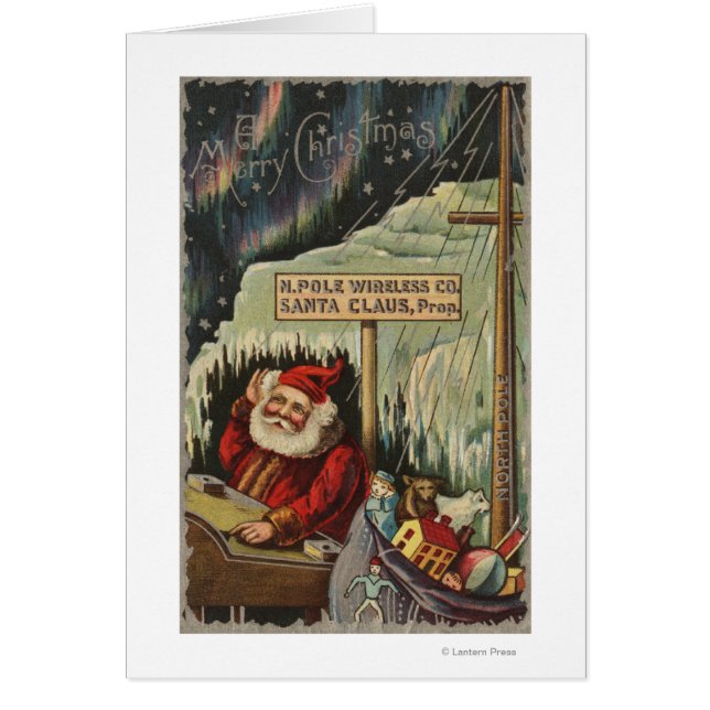 WeihnachtsgrüßeWeihnachten am Nordpol (Vorne)