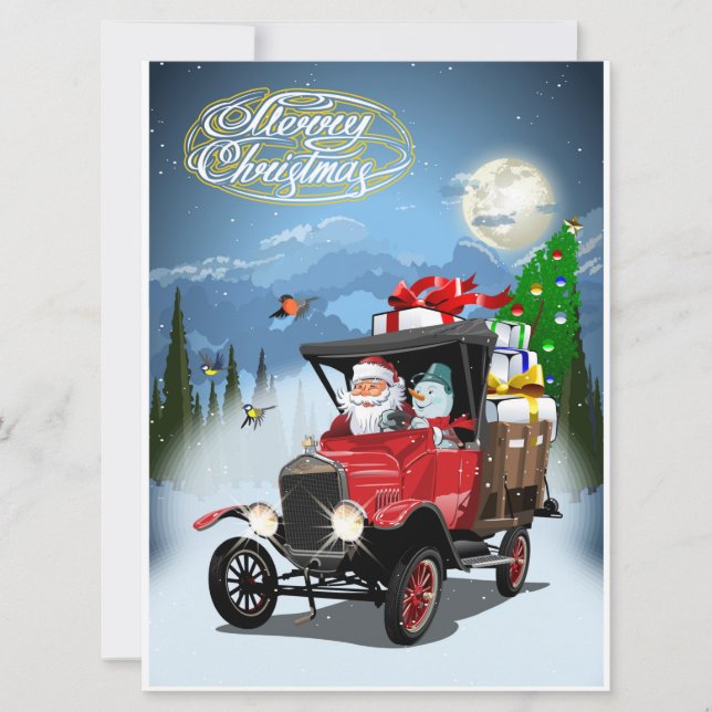Weihnachtsgrußkarte (Vorderseite)