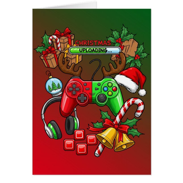Weihnachtsgrußkarte (Vorne)