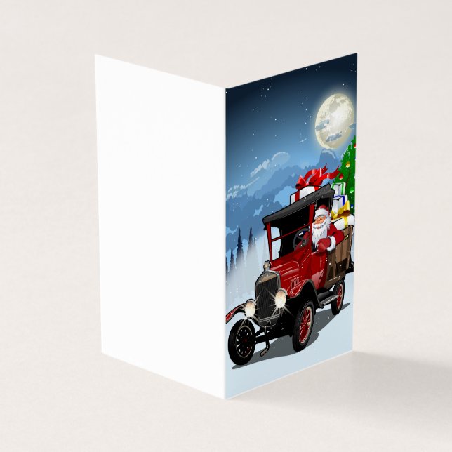 Weihnachtsgrußkarte (Vorderseite)