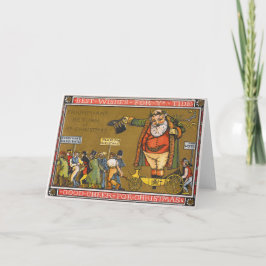 Weihnachtsgrußkarte Feiertagskarte