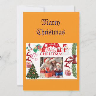 Weihnachtsgrußkarte Feiertagskarte