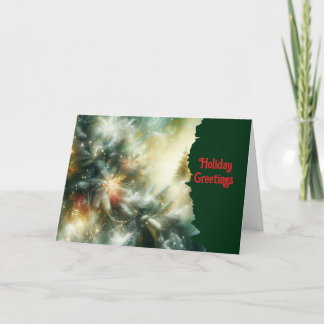 Weihnachtsgrußkarte Feiertagskarte