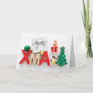 Weihnachtsgrüßkarte Feiertagskarte