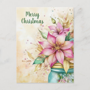 Weihnachtsgrußkarte Festlich Postkarte