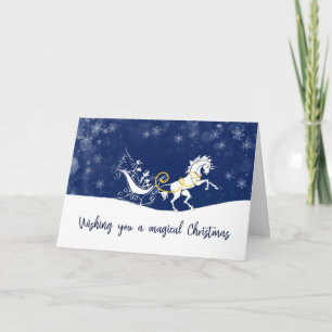 Weihnachtsgrußkarte HOLIDAY MAGIC Dankeskarte