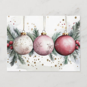 Weihnachtsgrußkarte Postkarte