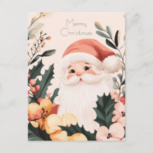 Weihnachtsgrußkarte zum Fest Postkarte