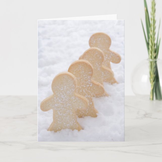 Weihnachtsgrußkarten Feiertagskarte (Vorderseite)