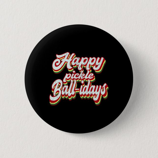 Weihnachtsgurke  button (Vorderseite)