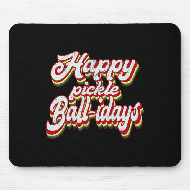 Weihnachtsgurke  mousepad (Vorne)