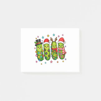 Weihnachtsgurken-Crew Post-it Klebezettel