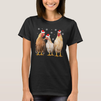 Weihnachtshähnchen Kinder passen Familienhühnchen T-Shirt