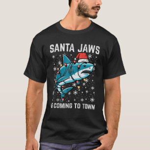 Weihnachtshai Weihnachtsmänner Weihnachtsmänner Ju T-Shirt