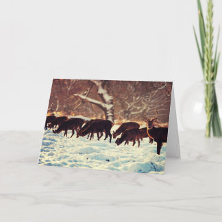 Weihnachtshändler Feiertagskarte