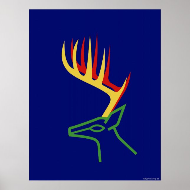 Weihnachtshändler Poster (Vorne)