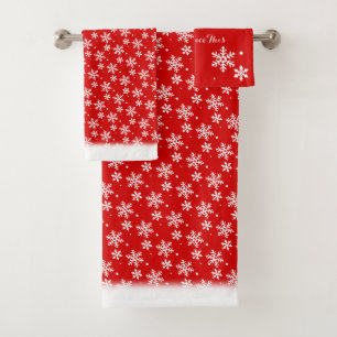 Weihnachtshandtuch Sets Personalisiert Urlaubstüch