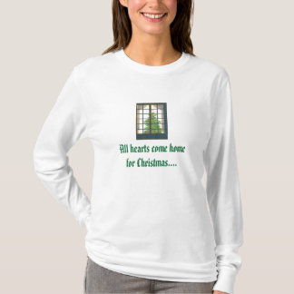 Weihnachtsherzen kommen Zuhause T-Shirt