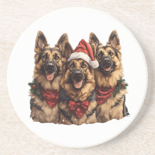 Weihnachtshirdhunde Getränkeuntersetzer