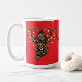 Weihnachtshirsch-Tasse Kaffeetasse