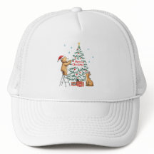 Weihnachtshirsch und Bär