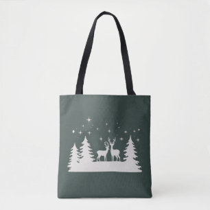 Weihnachtshirsch Winterzeit Feiertag  Tasche