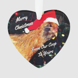 Weihnachtshuhn Ornament