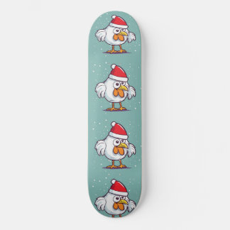 Weihnachtshühnerskateboard Skateboard
